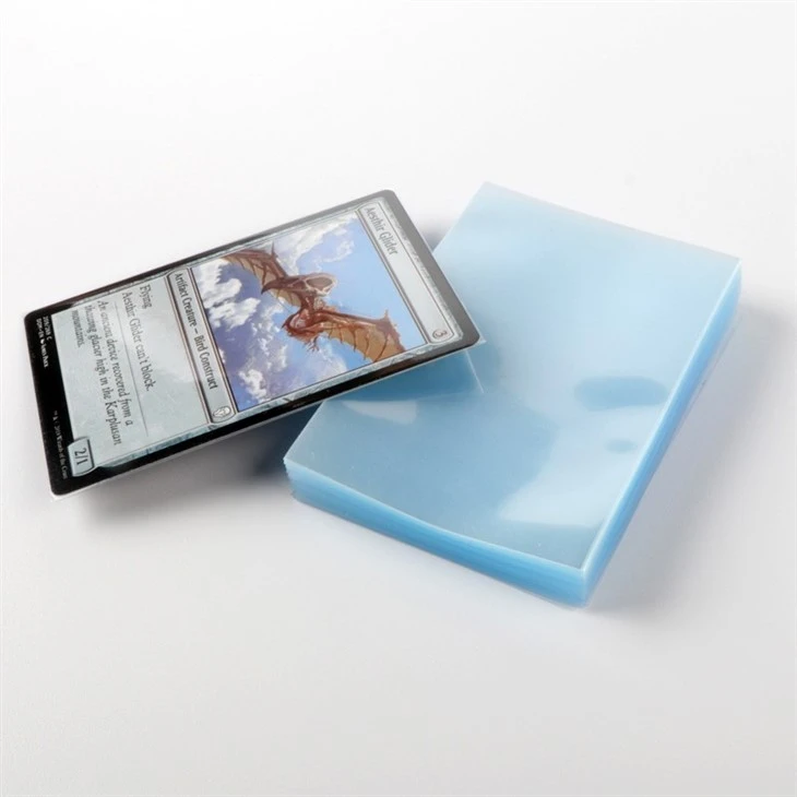 Clear Card Sleeves For Standard Size