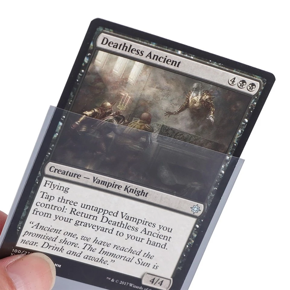 MTG Card Sleeves Clear Front
